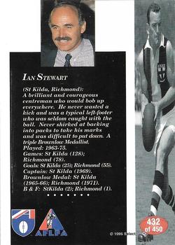 1995 Select AFL #432 Ian Stewart Back